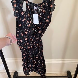 Floral Wrap Dress